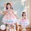 Girl's Summer Cartoon Melody Lolita Princess Dress