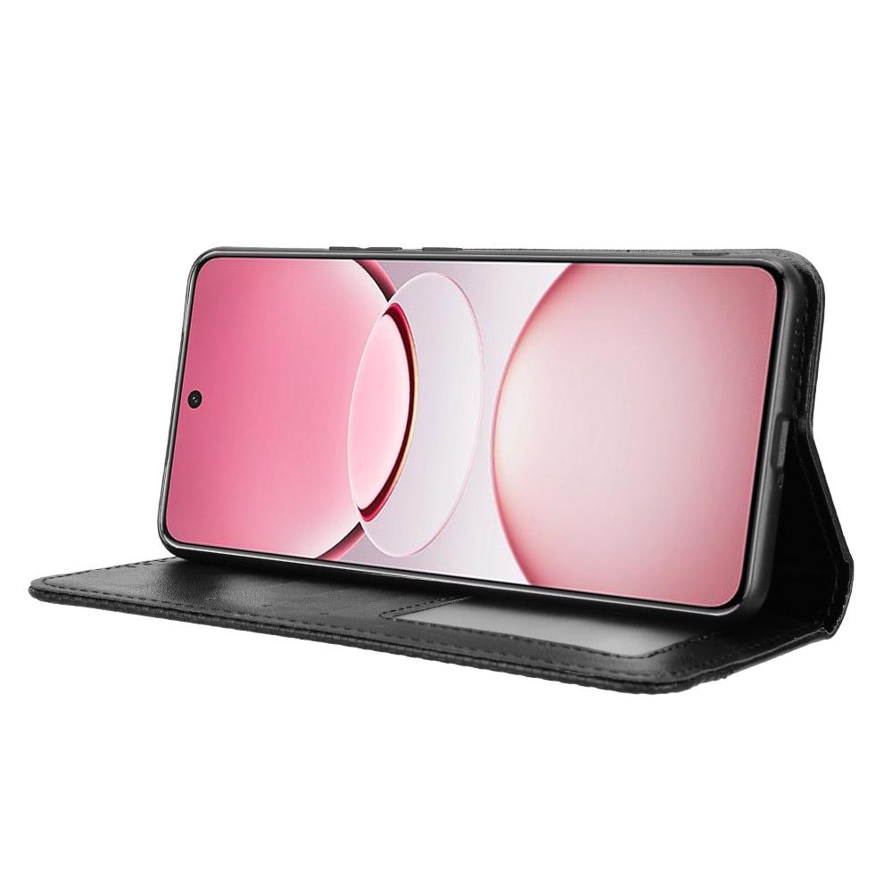 Кожаный чехол-кошелек-подставка с ретро-текстурой для телефона vivo Y300 Pro 5G/vivo Y300 Pro+ 5G/vivo iQOO Z10 5G