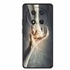Чехол для Honor X9c X 9 c Цветочки Черный Силикон ТПУ Мягкая Задняя Крышка Для Honor Magic 7 Pro Magic7 5G lite Чехол для Телефона Funda
