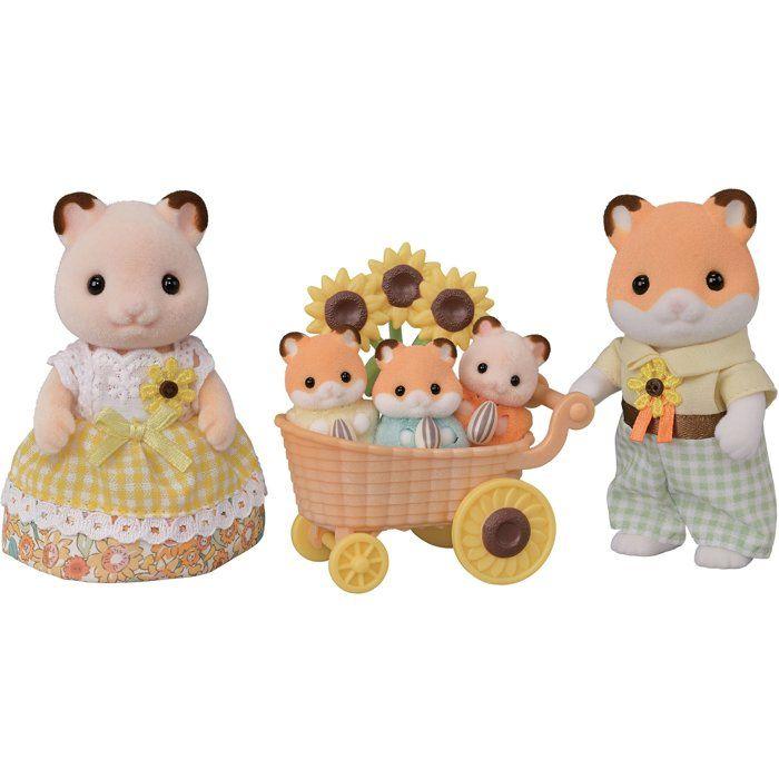 La famille Hamster - SYLVANIAN FAMILIES - 5856 - Mini univers