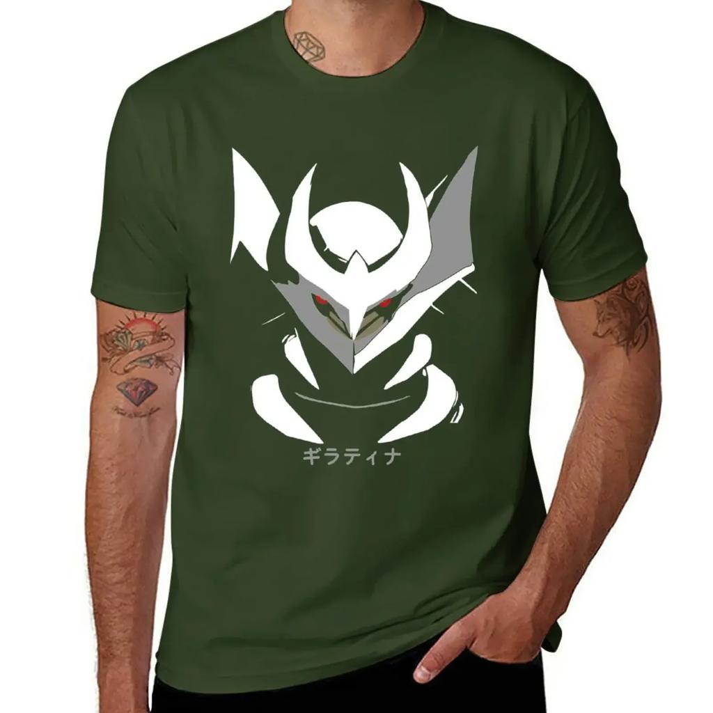 GHOST DRAGON ORIGIN FORME T-Shirt anime quick-drying blacks t shirts for men cotton