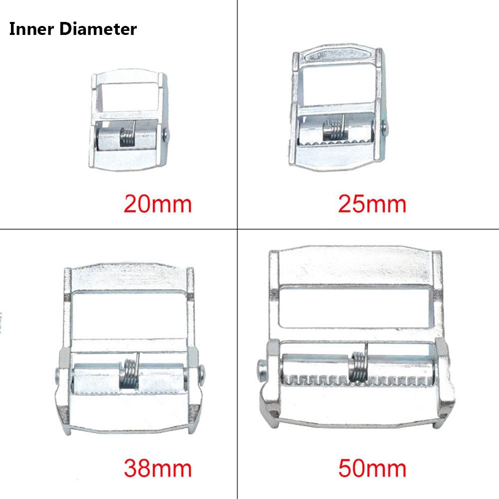 Knuckle Closure Heavy Duty Tie-down Cargoes Strap Ratchet Buckle Fixed Tensioner Outdoor Tools