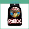 Стильный рюкзак Roblox с разноцветным дизайном и большой вместимостью для школы