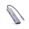 Ugreen Revodok 7-in-1 USB-C Hub HDMI 4K60Hz 2xUSB-C3.2 USB-A3.2 SD/TF PD100W Grey