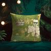 Author Somdoo Cute Animals Quiat And Peaceful Cushion Cover Silky elegant Comfort Sofa Bed Invisible zipper Beach pillowcase