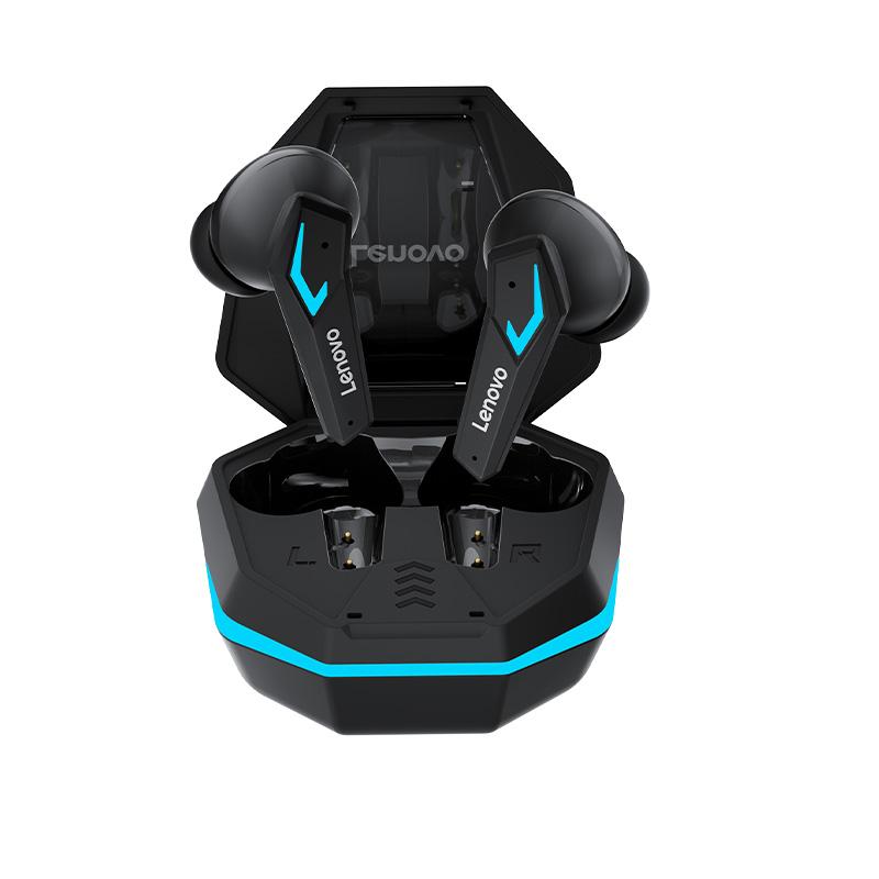 Оригинальные наушники Lenovo TG102 Bluetooth 5.4, спортивная гарнитура, беспроводные внутриканальные игровые наушники с низкой задержкой, двухрежимные музыкальные наушники