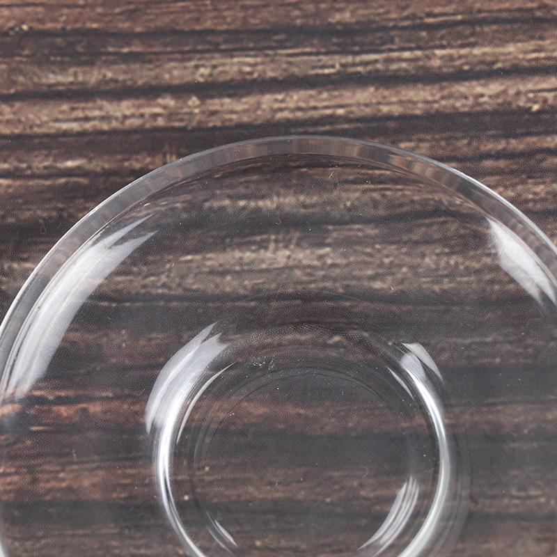 Виды термостойких прозрачных стеклянных блюдцев для чашек для чая, кофе, чашек, кружки