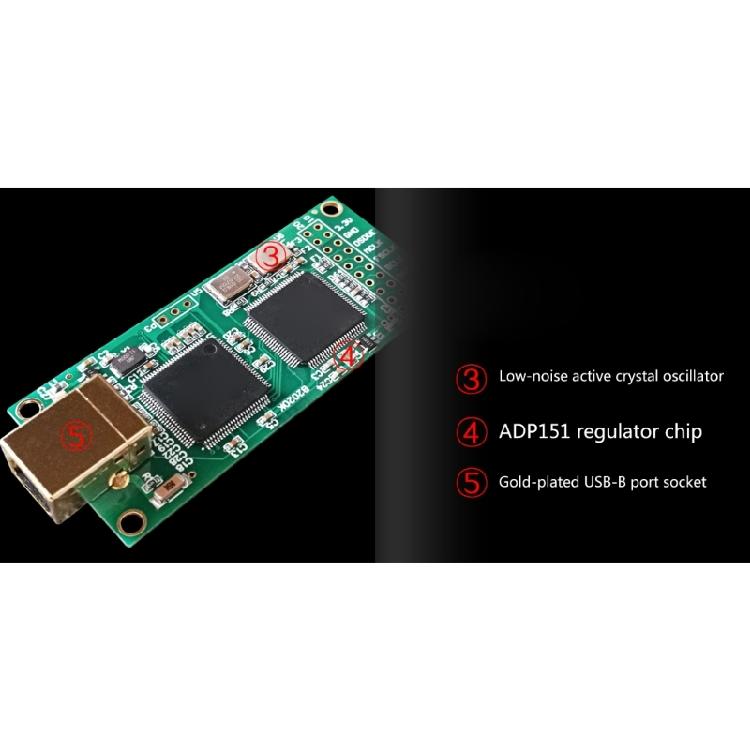 USB Цифровые Интерфейсы Звука Платы Модуля Amanero Combo384 для DIY Домашнего Театра
