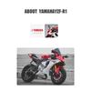 1/12 Alloy Yamaha YZF-R1 YZFR1 Motorcycle Model Toy Vehicle Collection Autobike Shork-Absorber Off Road Autocycle Toys Car