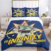3Pcs Buzz Lightyear Infinity Beyond Bedding Sets For All Sizes New 3D Printed Bed Cover Comforter Duvet Cover Pillowcase Bedroom Decoration