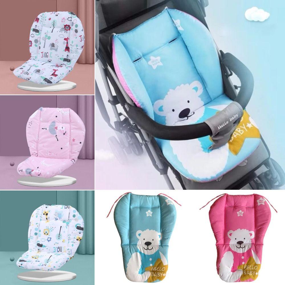 Universal Kids Cart Mat Cartoon Print Baby Dining Chair Pad Baby Stroller Accessories