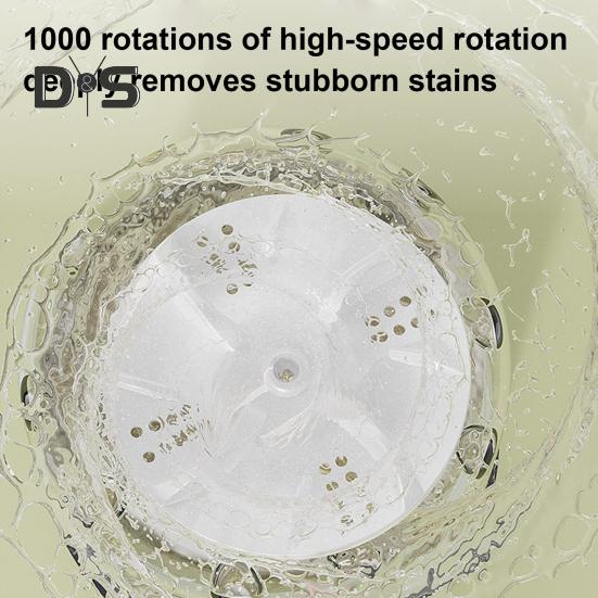 Стиральная машина для нижнего белья, портативная аккумуляторная мини-стиральная машина, быстрая стирка, рассчитанные циклы, ультразвуковая технология, удобная для путешествий и кемпинга