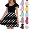 Girls Toddler SleeveDress Dresses Casual Party School Dresses Clothes For Girls
