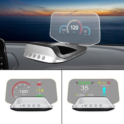 Автомобильный электронный проекционный дисплей Protable C3 HUD Автомобильные аксессуары Навигация GPS obd2 Спидометр Автопроектор Hud
