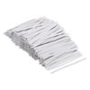 PATIKIL Twist Ties, 8cm Paper Closure Ties for Party Tying Gift Bags, Candy, Buns, Arts and Crafts, White, 500pcs