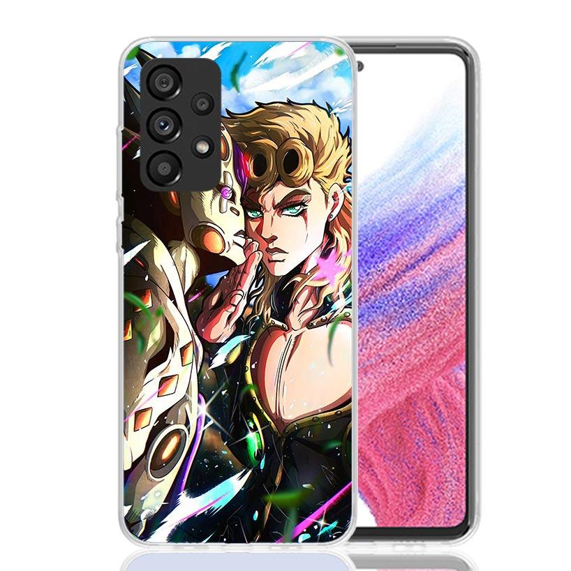 Чехол для телефона JoJo Adventure Giorno Giovanna для Samsung Galaxy A17 A16 A14 A15 A13 A57 A56 A54 A55 A53 A37 A36 A34 A35 A33 A26 A24