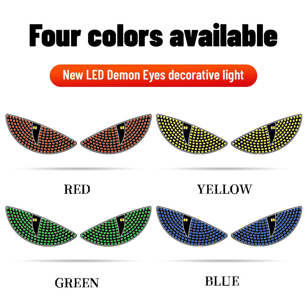 Динамическая фара «Демонический глаз» светодиодная универсальная модификация USB беспроводной экран