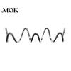 Space Saving Wall Storage Decorative Wave Hook, Nordic Style Iron Art Three Hooks for Living Room Mounted Rack Entryway And Decor