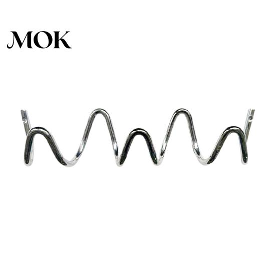 Space Saving Wall Storage Decorative Wave Hook, Nordic Style Iron Art Three Hooks for Living Room Mounted Rack Entryway And Decor
