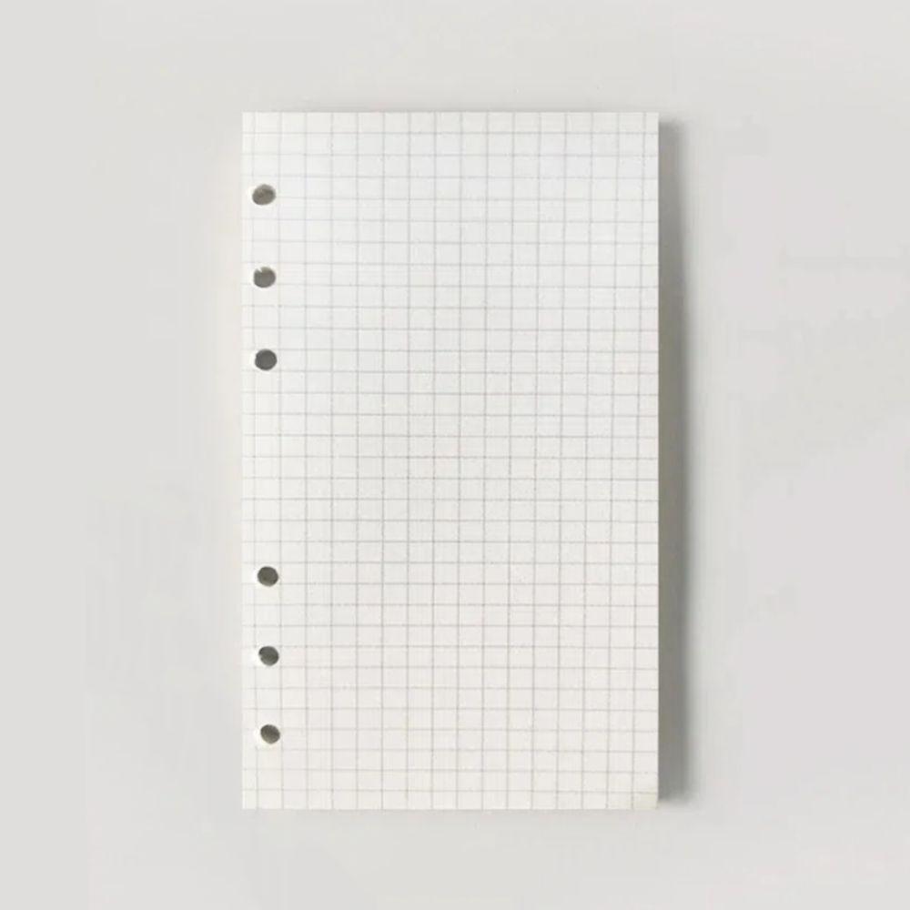 6 отверстий внутренний сменный спиральный скоросшиватель бумага 80 листов тетрадь индекс внутренняя страница офис школьные принадлежности