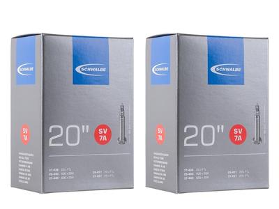 Комплект из 2 вентилей SCHWALBE Presta 7ASV 20×1 1/8(451), 20×1 3/8(451) [элемент]