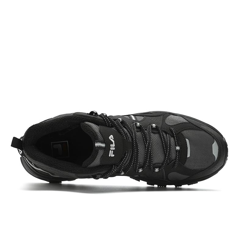 Fila Trek 1S Звездное небо Модные Универсальные Флисовые Низкие Повседневные Кроссовки Мужские кроссовки Черные Серые F12M442117FBF