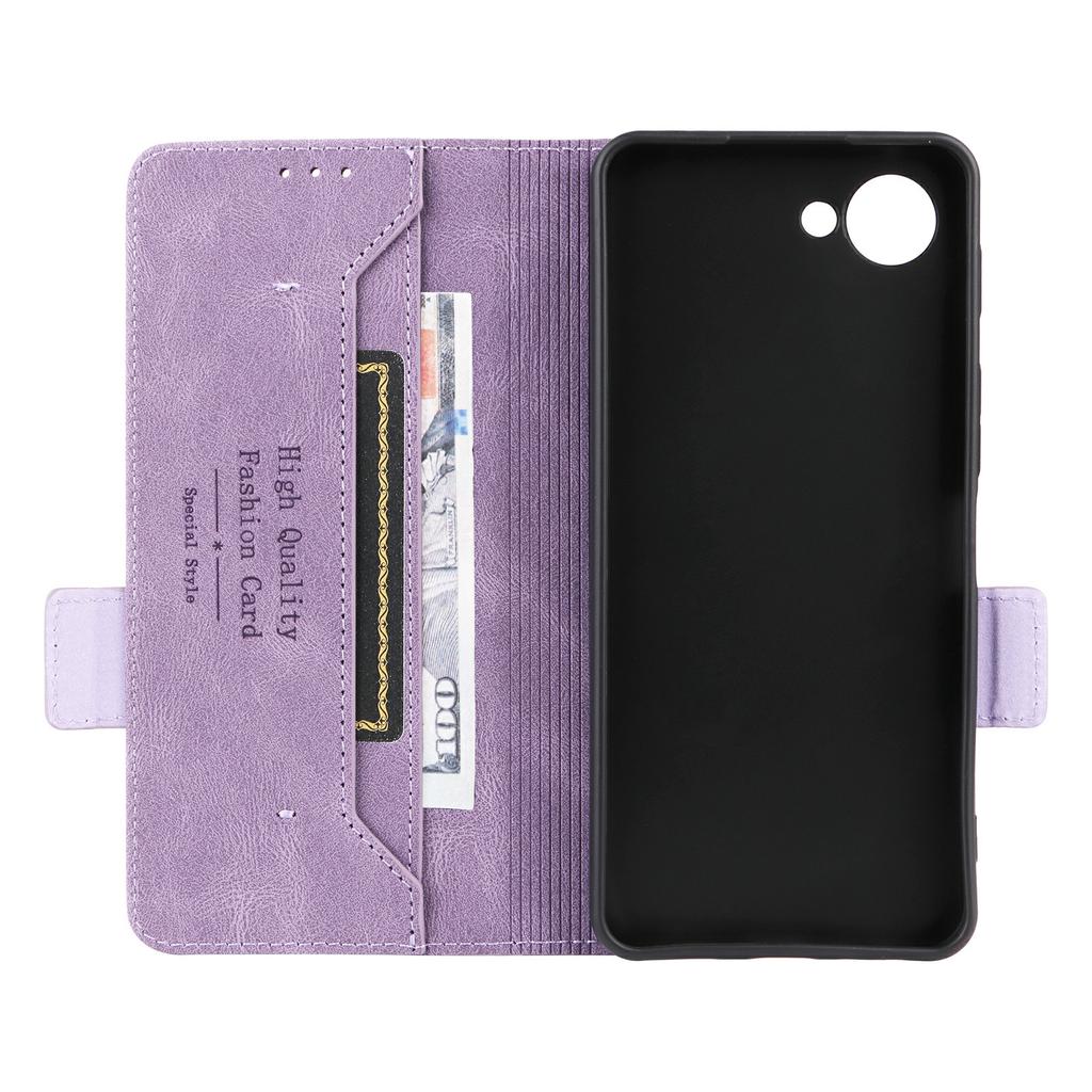 Phone Case for ZTE nubia S2R / S2e / S2 Lite Leather Wallet Flip Phone Cover with Hardware Decor
