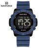 NAVIFORCE 7110 Топовый Бренд Мужские Часы Силиконовый Ремешок Модные Спортивные Повседневные Наручные Часы Роскошные Часы с Хронографом Мужские Relojes