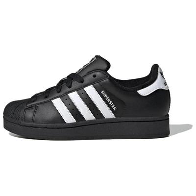 Оригинальные кроссовки Superstar 2 Low top для скейтбординга для детей, черные кроссовки JH9977