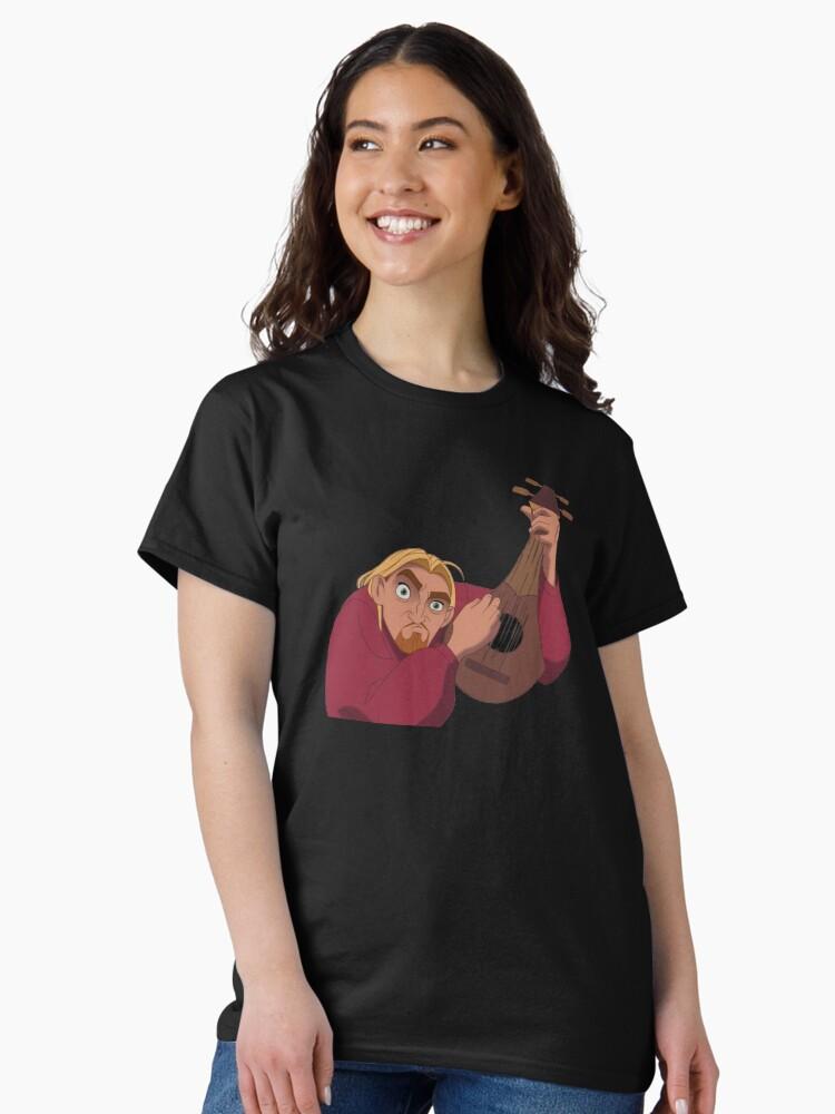 The Hunchback of Notre Dame El Dorado Miguel Guitar Classic T-Shirt