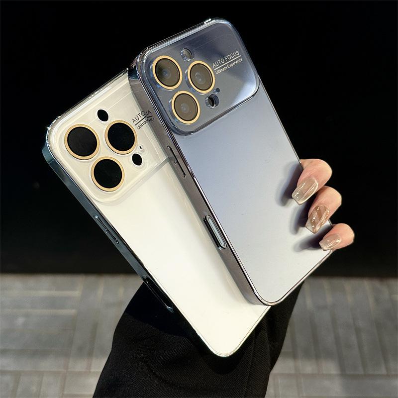 Гальванизированный стеклянный чехол для телефона для iPhone 14/13/12/11 Pro Max