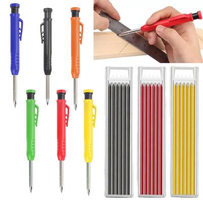 Карандаш для плотника, регулируемый, экономичный, с точилкой, для точной маркировки, набор механических карандашей для плотника, товары для дома