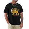 Persian Lion And Sun Pride Tshirt Odor Resistant Short Sleeve Top