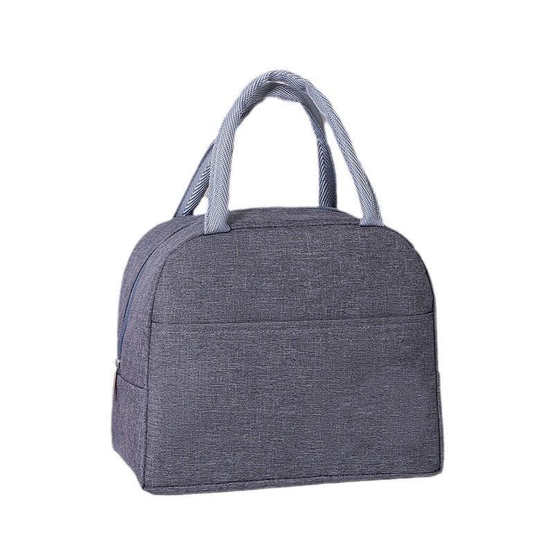 Large Capacity Insulated Lunch Tote - Durable Aluminum Foil Bento Bag for Office Workers