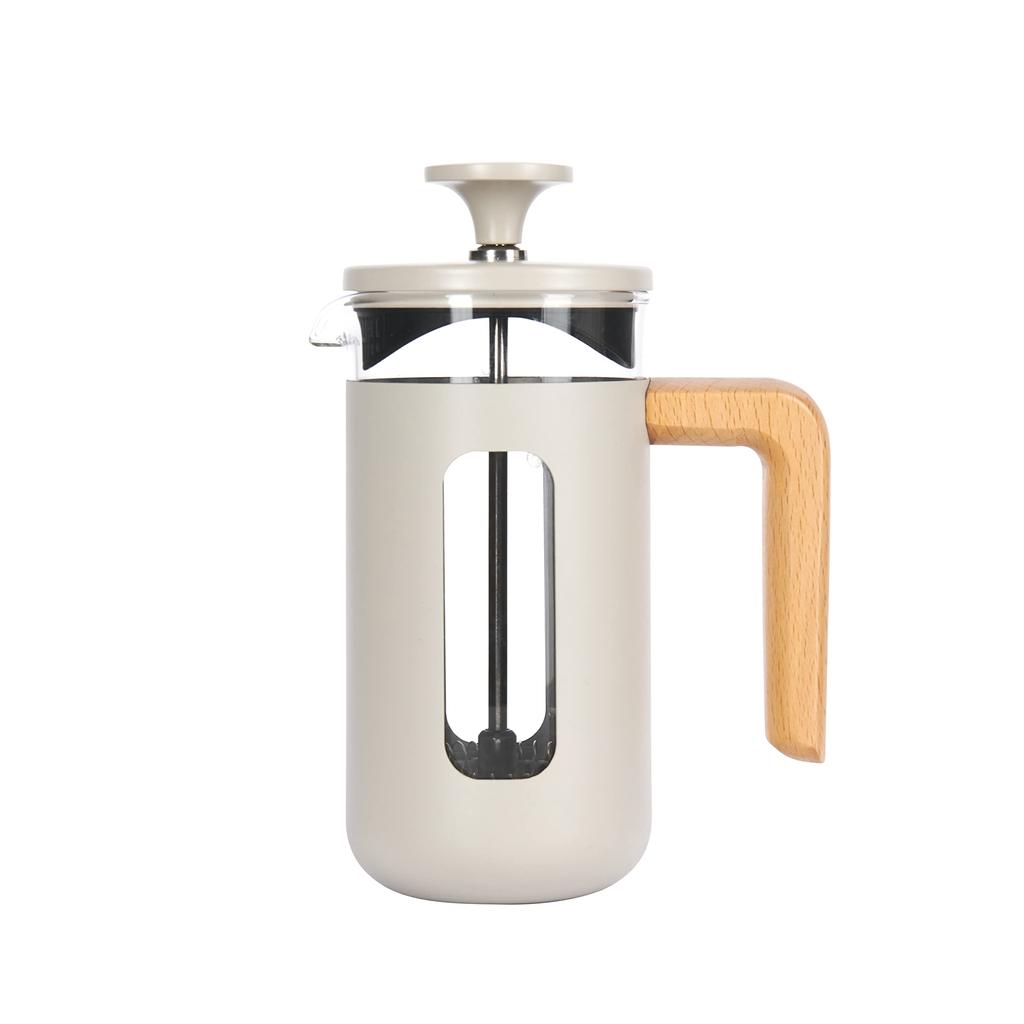 Coffee Maker Pisa French Press 350mL Light Gray La Cafeteria