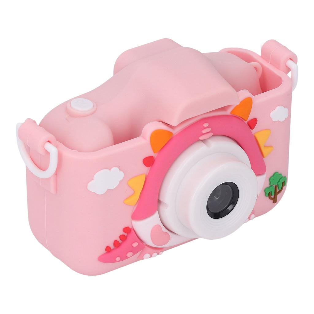 Детская цифровая камера 2,0-дюймовый IPS-экран фото-видеокамера силиконовый чехол мультфильм