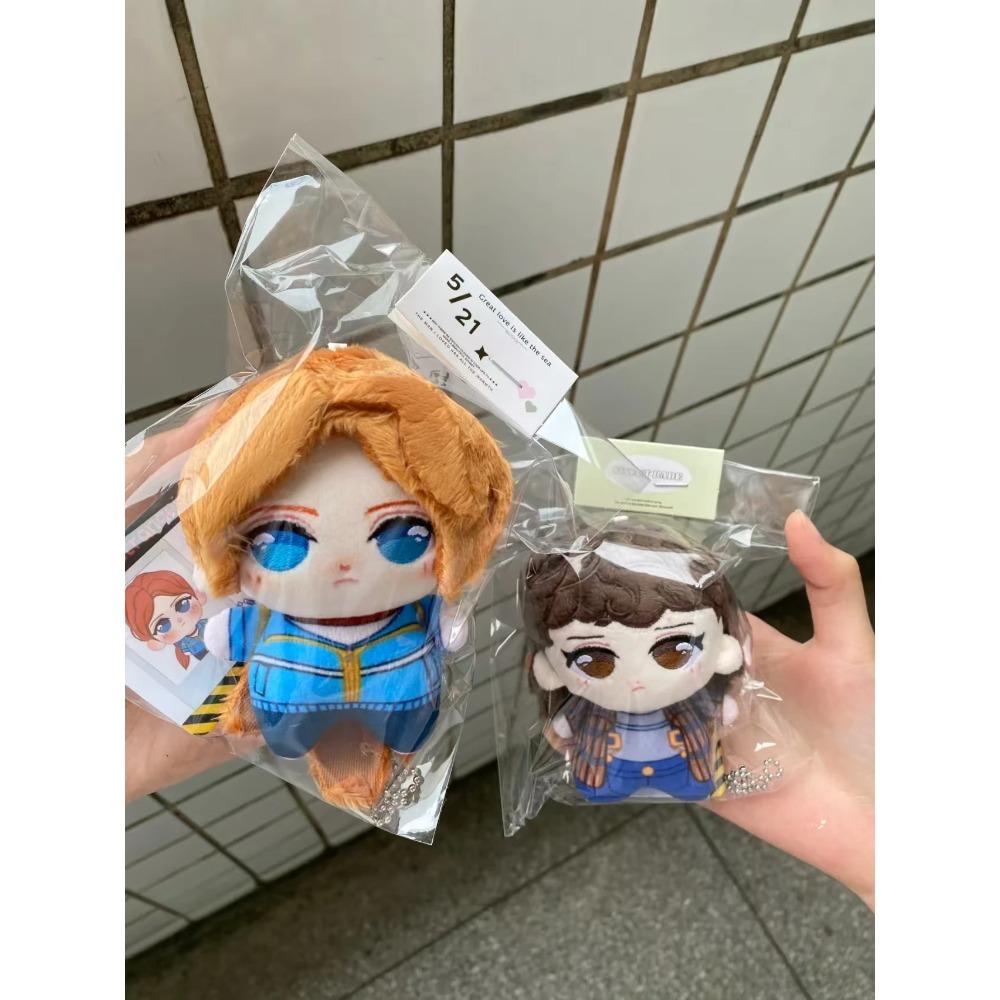 In Stock Stranger Eleven things Robin Steve Dustin Trendy Collectible 001 Max Display Ornaments Keychain Dolls Gifts Toys