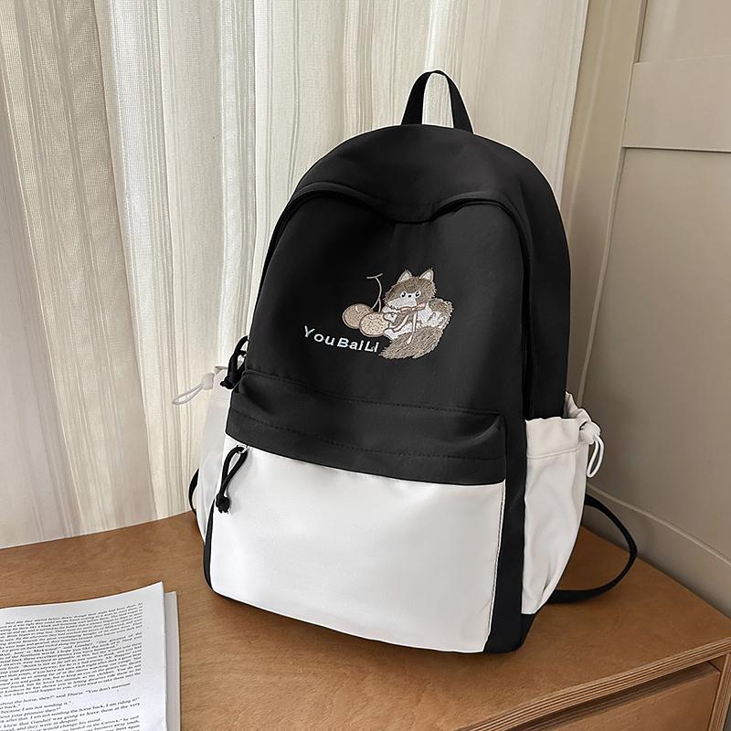 Рюкзак контрастного цвета, студенческий школьный рюкзак, детский мультяшный рюкзак