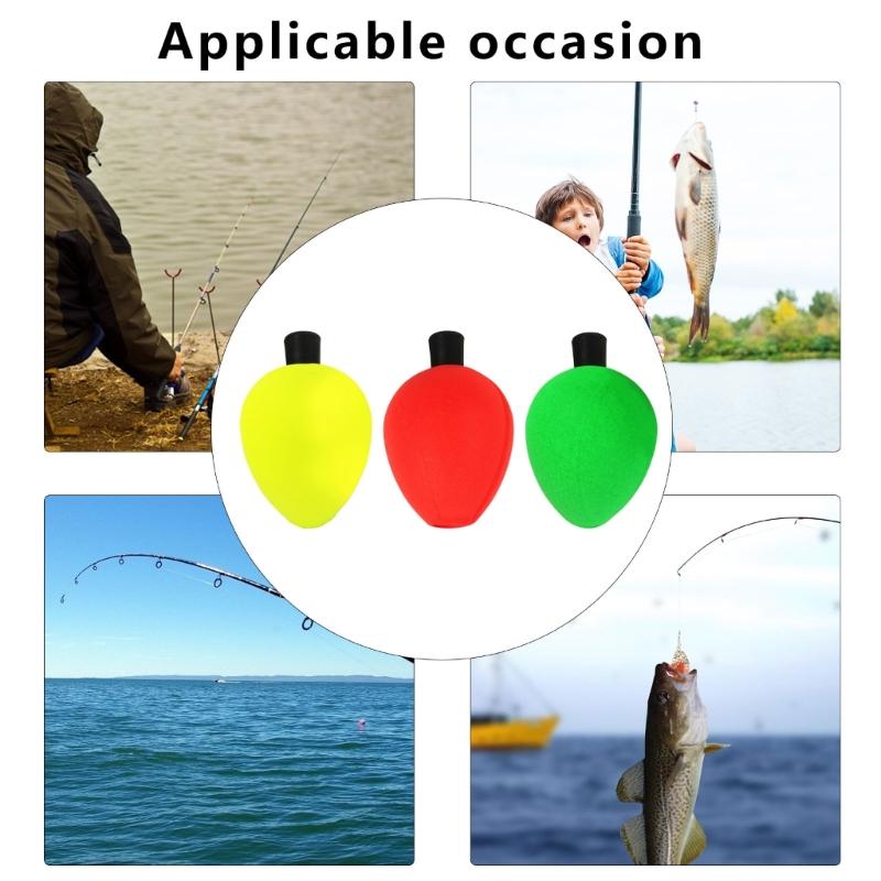 Fishing Bobbers Fishing Tackle Foam Strikes Indicators Float for Trout Freshwater Saltwater Fly Fishing Float