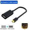 Mini DisplayPort To HDMI Adapter 4K 60Hz Thunderbolt To HDMI Converter Compatible with MacBook  Surface Pro Laptop TV Monitor