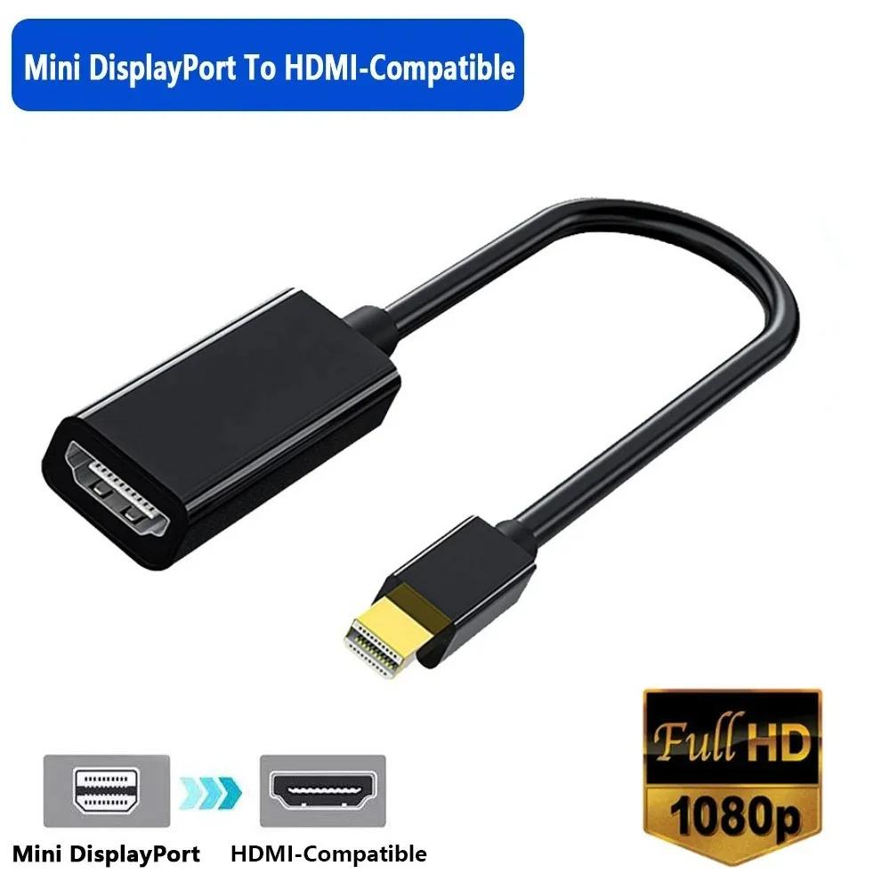 Mini DisplayPort To HDMI Adapter 4K 60Hz Thunderbolt To HDMI Converter Compatible with MacBook Surface Pro Laptop TV Monitor