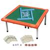 Felimoa Mahjong Mahjong Tile Size with Legs Set with Dice and Point Set, Table, 2.4cm Version, Foldable, Portable, [Complete Stick! ]