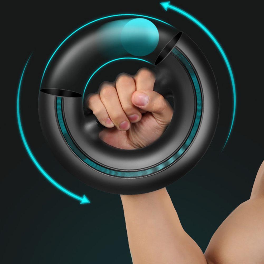 ABS Электронный нескользящий дугообразный руль Тренажер для силы рук и запястий Фитнес-оборудование для мышц груди и спины