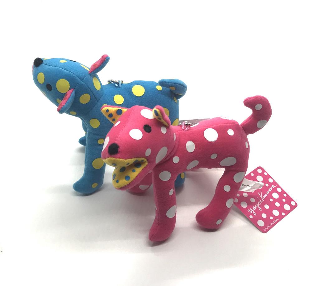 Набор из 2 плюшевых брелоков Яёи Кусама RING-RING TOKO-TON