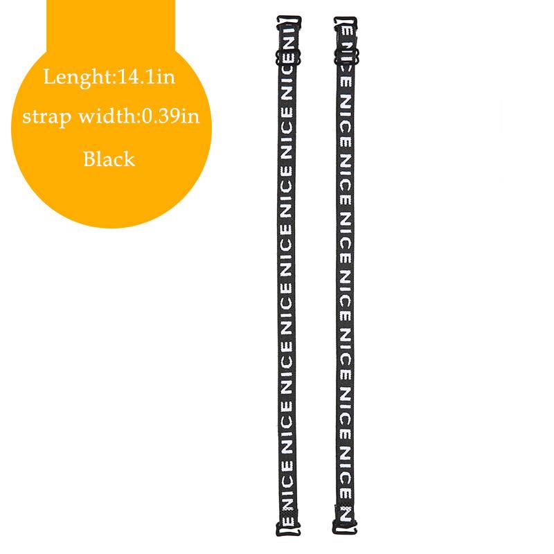 NICE Letter Print Shoulder Strap Sexy Can Be Exposed Beautiful Back Underwear With Personality Adjustable