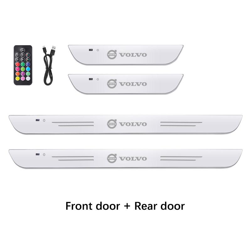 For Volvo Car Wireless LED Threshold Light Accessories For Volvo XC40 XC60 XC70 XC90 C30 C70 S40 S60 S80 S90 V40 V50 V60 V70 V90 HL9