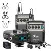 Xvive Xvive Wireless Pin Microphone System 2.4GHz Digital Wireless System 2 Channel Specification (TX+TX+RX Kit) Japanese National Technical Complianc