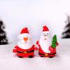 Bonsai Fairy Garden Micro Landscape Christmas Decor Miniature Snowman Santa Claus Figurines