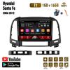 Android Car Radio For Hyundai Santa Fe 2006-2012 Car Multimedia Player GPS Navigation Head Unit WIFI 1+16GB