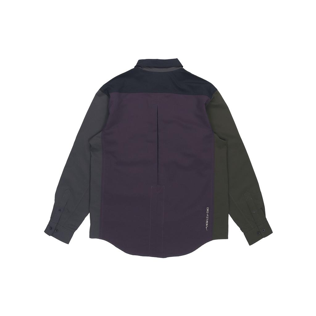 Nike ACG Dri-Fit Adv Uv Devastation Trail Водонепроницаемая куртка с длинными рукавами и карманами Весенняя мужская куртка черного цвета DB1014-070